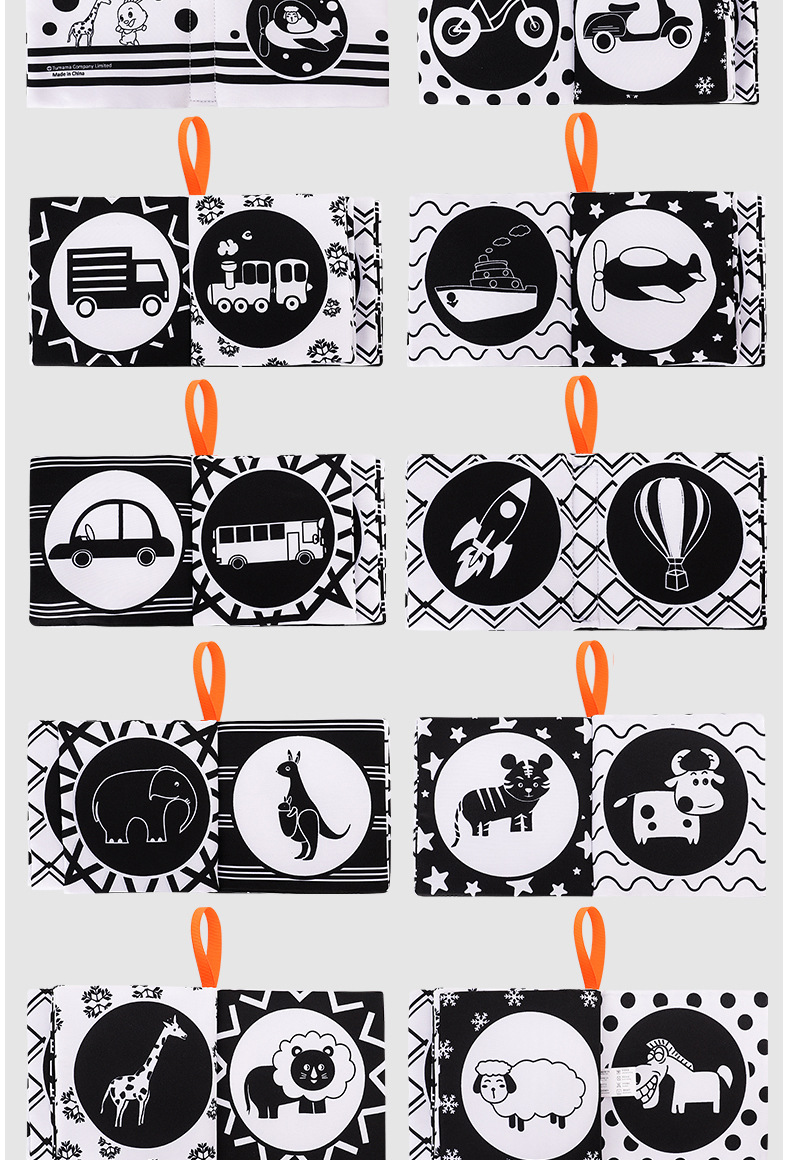 intelligence BB called cloth book Black and white Digital Cognition Tear children early education book baby toys intelligence BB called cloth book Black and white Digital Cognition Tear children early education book baby toys