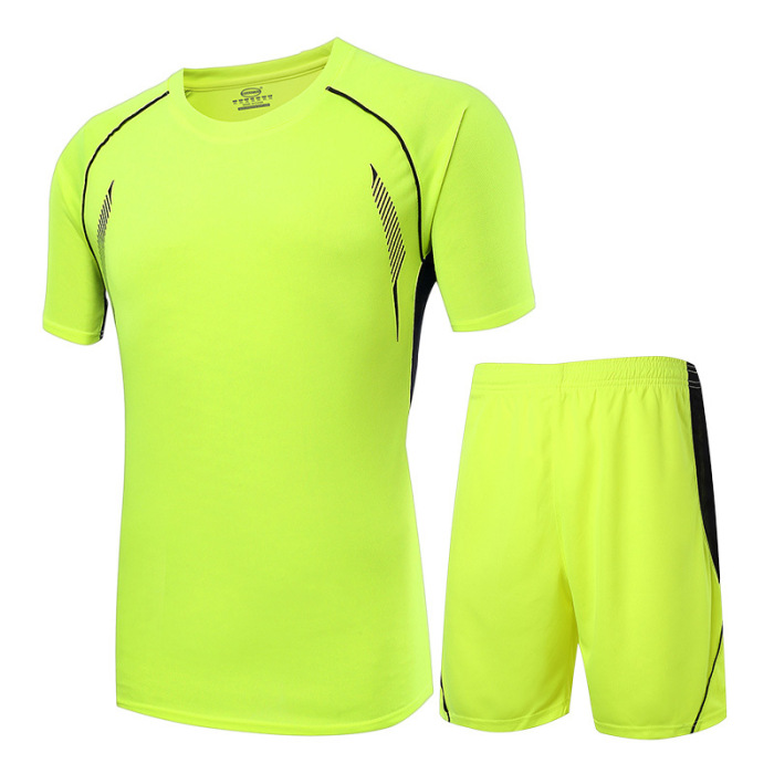 Soccer Uniform Basketball Jersey Sportswear Sports Waistcoat Suit Referee Clothing Quick-Drying Breathable Cooldry Movement T-shirt Soccer Uniform Basketball Jersey Sportswear Sports Waistcoat Suit Referee Clothing Quick-Drying Breathable Cooldry Movement T-shirt