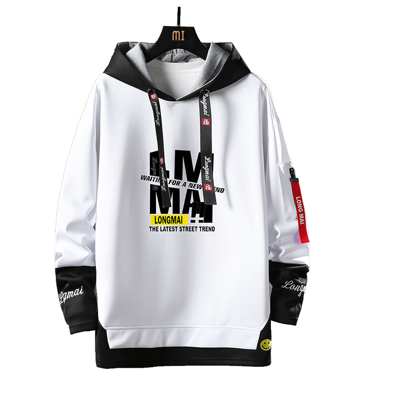 Internet Celebrity Men&#039;s Clothing 2020 Sweater Men&#039;s Autumn and Winter New Foreign Trade Long-Sleeved Hoodie Student Sportswear Fashion Brand Sweater Men