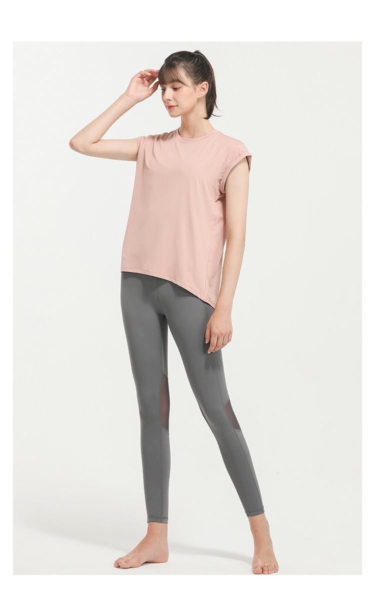 Lulu New Elegant Quick-Drying Sportswear T-shirt Fashion Yoga Clothes Sexy Beauty Back Top Internet Celebrity Workout Clothes Women Lulu New Elegant Quick-Drying Sportswear T-shirt Fashion Yoga Clothes Sexy Beauty Back Top Internet Celebrity Workout Clothes Women