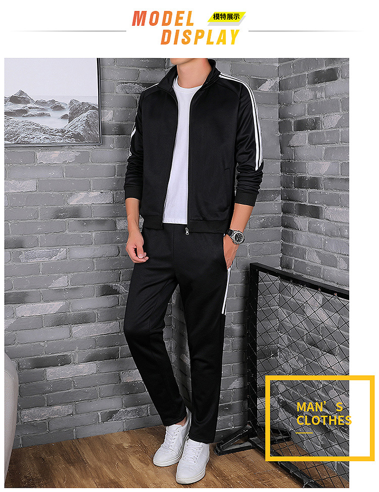 Fashion Sweater Middle-Aged Men Spring and Autumn 40-50 Years Old Daddy Autumn Outfit Middle-Aged and Elderly Men's Casual Sportswear Set Fashion Sweater Middle-Aged Men Spring and Autumn 40-50 Years Old Daddy Autumn Outfit Middle-Aged and Elderly Men's Casual Sportswear Set