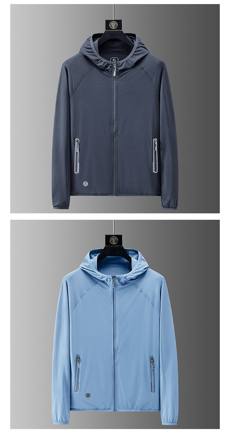 Sun Protection Clothing Men's Ultra-Thin Breathable Ice Silk Summer Men's Fishing Sun-Protective Clothing Men's Skin Windbreaker Women's Cardigan Coat Sun Protection Clothing Men's Ultra-Thin Breathable Ice Silk Summer Men's Fishing Sun-Protective Clothing Men's Skin Windbreaker Women's Cardigan Coat