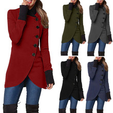 2021 Autumn and Winter Europe and America Cross Border New Amazon Wish Women's Clothing Christmas Printed Casual Long-Sleeved Cardigan for Women