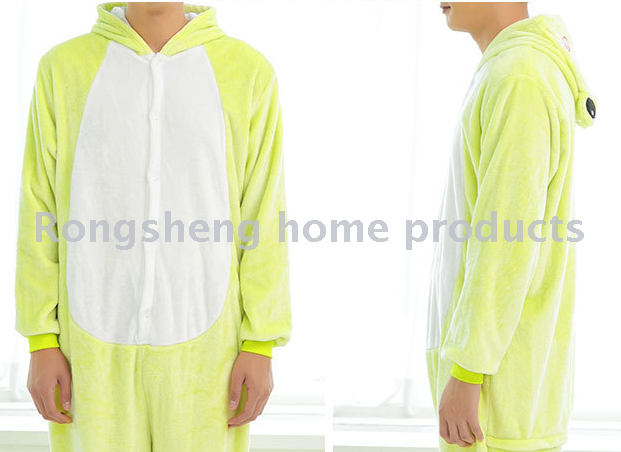 Boys and girls, autumn and winter pajamas, flannels, flannels, and flannel cartoon animals play Onesies pajamas