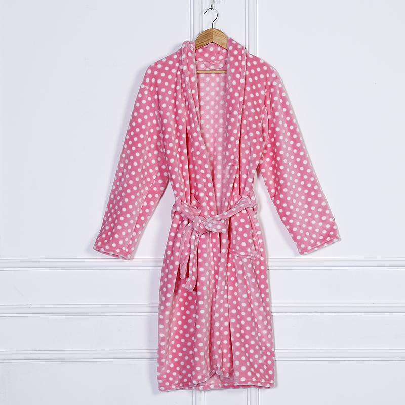 Zhendong High-Grade Flannel Pajamas Comfortable Soft Bathrobe Shrink-Free Zhendong High-Grade Flannel Pajamas Comfortable Soft Bathrobe Shrink-Free