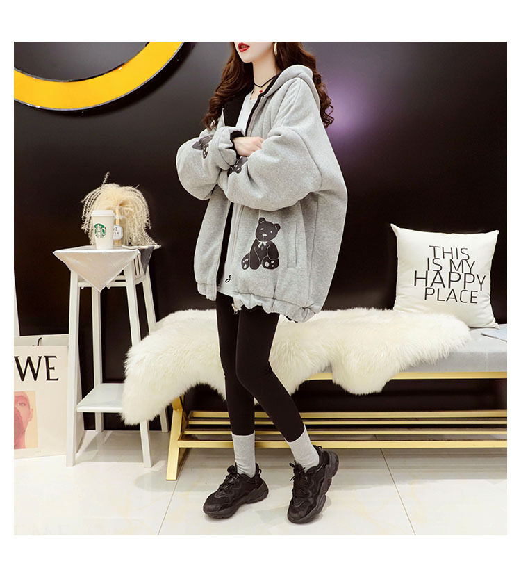 Faux Lamb Velvet Coat for Women Fleece-Lined Thickened Autumn and Winter Loose Western Style Korean Style Sense of Design Double-Sided Cardigan Sweater for Women Faux Lamb Velvet Coat for Women Fleece-Lined Thickened Autumn and Winter Loose Western Style Korean Style Sense of Design Double-Sided Cardigan Sweater for Women