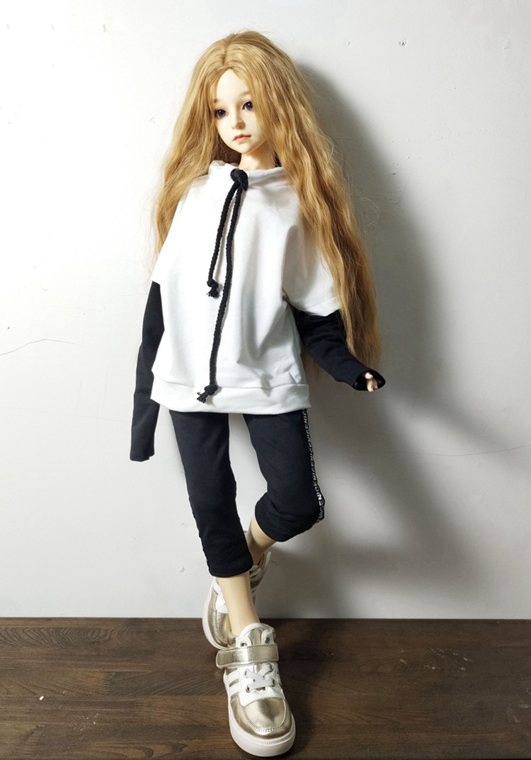 BJD SD Doll Doll Clothes Fashion Accessories 3 46 Three Four Six Points Doll Clothes Cotton Man Women's Sweater Pants Suit in Stock BJD SD Doll Doll Clothes Fashion Accessories 3 46 Three Four Six Points Doll Clothes Cotton Man Women's Sweater Pants Suit in Stock
