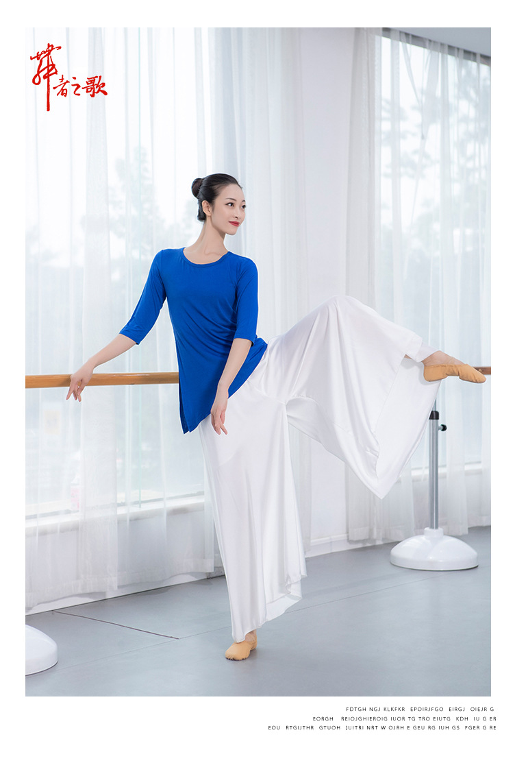 Adult Dance Top Women's Body Art Examination Square Dance Performance Clothes Yoga Clothes Classical Dance Clothes Adult Dance Top Women's Body Art Examination Square Dance Performance Clothes Yoga Clothes Classical Dance Clothes