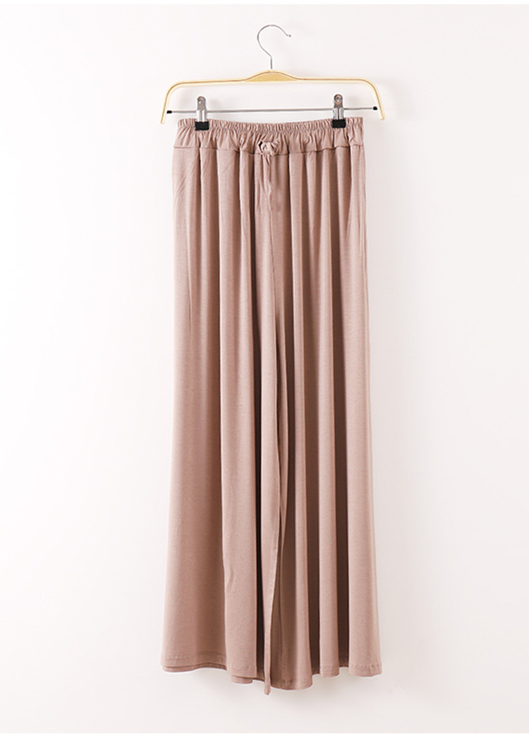Dance Pants WideLegged Pants Black Practice Clothes Wide Pine Base Training ClothesShaped Modal Cropped Pants for Women