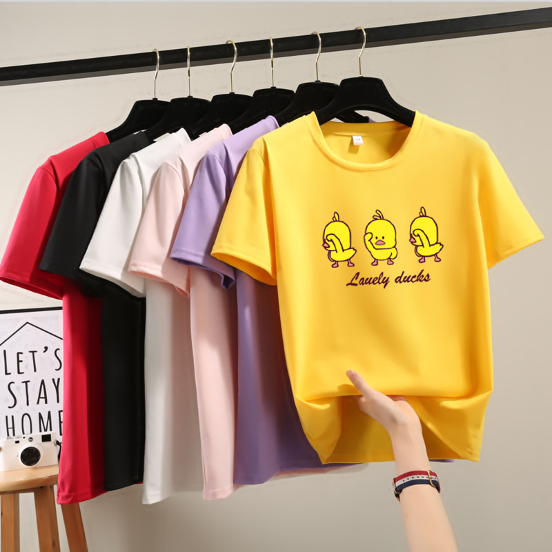 Ins Popular HighProfile Figure Foreign Trade Whole Large Size Women's Loose Short Sleeve Tshirt Top Clothes for Women Ins Popular HighProfile Figure Foreign Trade Whole Large Size Women's Loose Short Sleeve Tshirt Top Clothes for Women