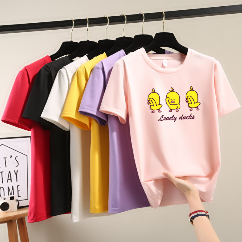 Ins Popular HighProfile Figure Foreign Trade Whole Large Size Women's Loose Short Sleeve Tshirt Top Clothes for Women Ins Popular HighProfile Figure Foreign Trade Whole Large Size Women's Loose Short Sleeve Tshirt Top Clothes for Women