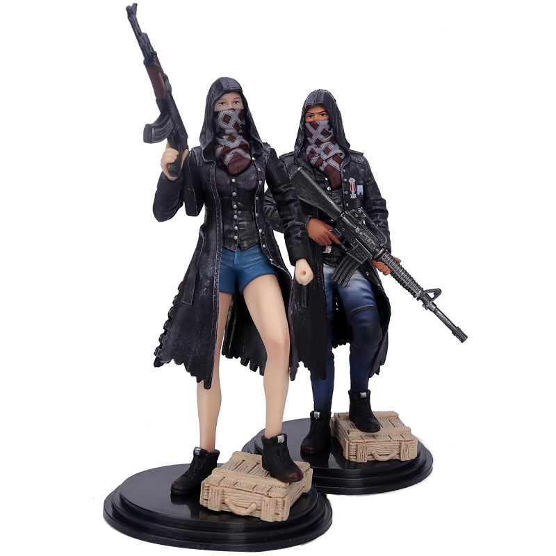 Little Faith Clothes Chicken Men and Women Hand-Made Jesus Survival Game Baking Toy Model Decoration Helmet of Level 3 Pan