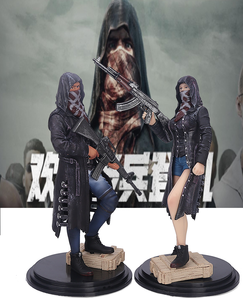 Little Faith Clothes Chicken Men and Women Hand-Made Jesus Survival Game Baking Toy Model Decoration Helmet of Level 3 Pan