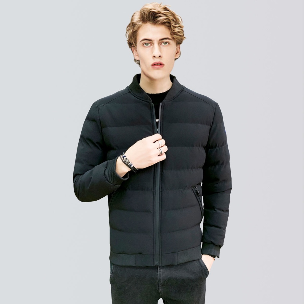 Men's Cotton Clothes Men's Clothing Winter Clothing Coat Trend Casual Cotton-Padded Clothes Men's Cotton Jacket Short Warm Fashion Sports Cotton Jacket