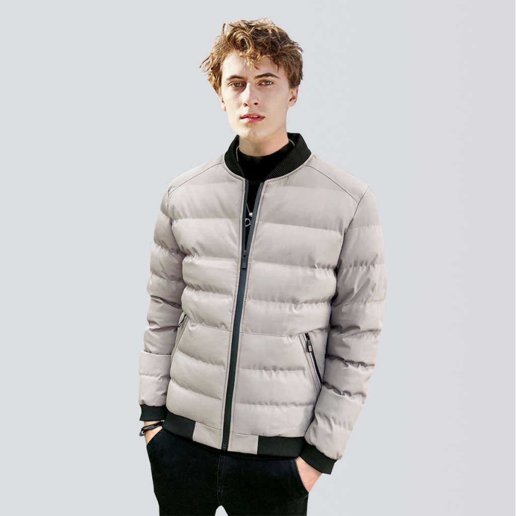 Men's Cotton Clothes Men's Clothing Winter Clothing Coat Trend Casual Cotton-Padded Clothes Men's Cotton Jacket Short Warm Fashion Sports Cotton Jacket