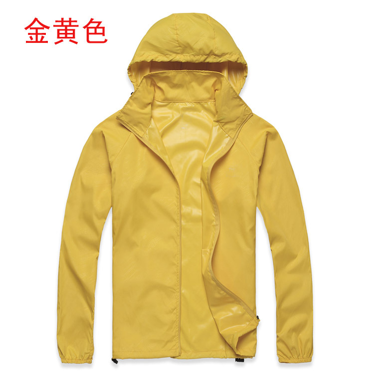 Wholesale light board outdoor skin windbreaker quick dry clothes men's and women's clothing can be used to produce logos