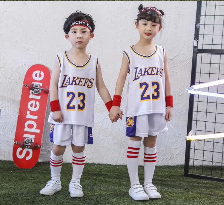 Men's Middle and Big Children's Jersey Youth Primary School Student Vest Kindergarten Performance Performance Clothes