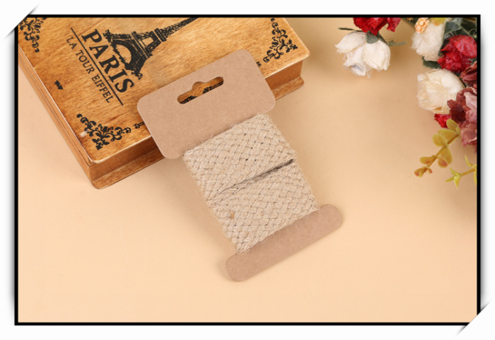 Manufacturer direct shot jute knitting rope DIY decorative flat hemp flat hemp rope lace ribbon Manufacturer direct shot jute knitting rope DIY decorative flat hemp flat hemp rope lace ribbon