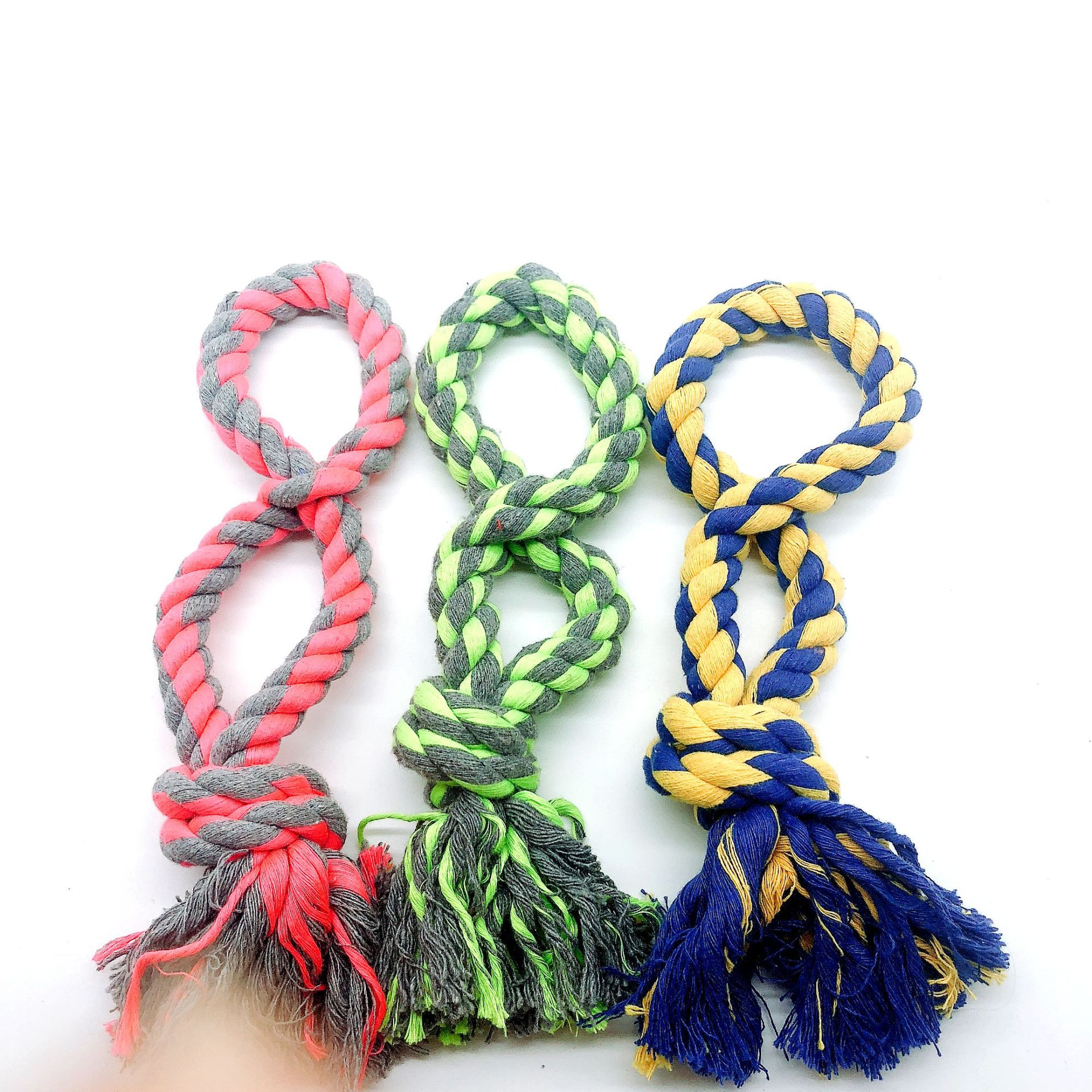Pet toy Pet grinding tooth puzzle toy Pet knitting rope knot rope biting rope manufacturers direct Pet supplies Pet toy Pet grinding tooth puzzle toy Pet knitting rope knot rope biting rope manufacturers direct Pet supplies