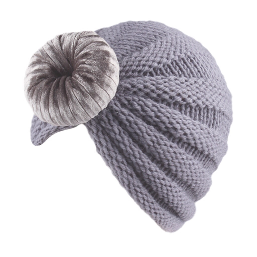 New European and American Children's Woolen Cap Knitted Fabric Pleated Bun Male and Female Baby Indian Hat Turban Hat New European and American Children's Woolen Cap Knitted Fabric Pleated Bun Male and Female Baby Indian Hat Turban Hat
