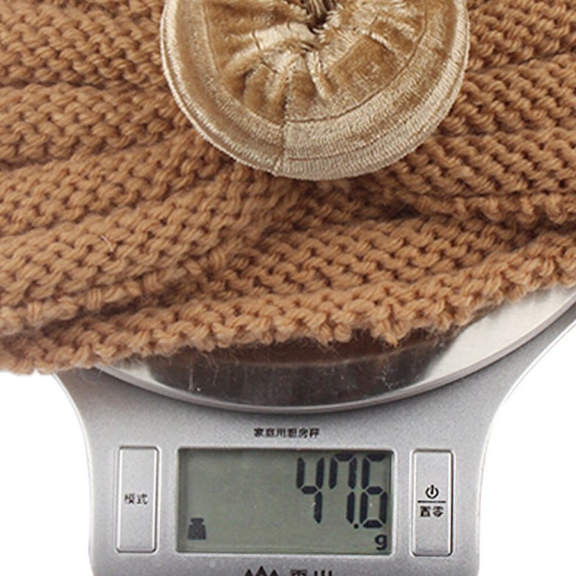 New European and American Children's Woolen Cap Knitted Fabric Pleated Bun Male and Female Baby Indian Hat Turban Hat New European and American Children's Woolen Cap Knitted Fabric Pleated Bun Male and Female Baby Indian Hat Turban Hat