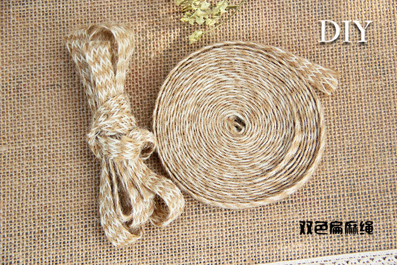 Ribbon hemp knitting belt DIY craft decoration cotton linen rope ribbon ribbon ribbon