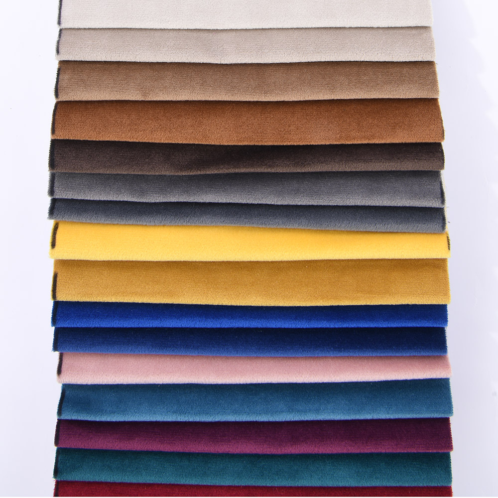 Wholesale Home Textile Fabric Polyester Warp Knitted Fabric Italian Velvet Sofa Slipcover Fabric Can Be Customized Wholesale Home Textile Fabric Polyester Warp Knitted Fabric Italian Velvet Sofa Slipcover Fabric Can Be Customized