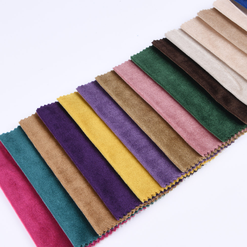 Wholesale Home Textile Fabric Polyester Warp Knitted Fabric Italian Velvet Sofa Slipcover Fabric Can Be Customized Wholesale Home Textile Fabric Polyester Warp Knitted Fabric Italian Velvet Sofa Slipcover Fabric Can Be Customized