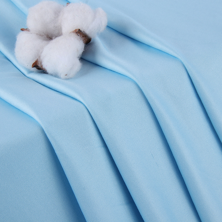 175/140G Milk Silk Lycra Polyester Ammonia Single-Sided Jersey Four-Sided Stretch Lycra Fabric T-shirt Knitted Fabric