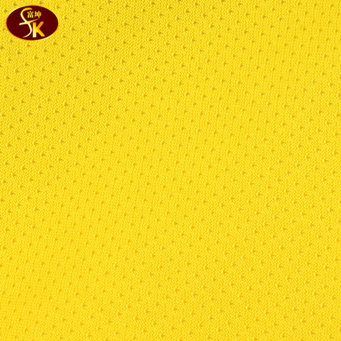 Polyester knitted fabric mesh fabric elastic breathable sportswear fabric sweat absorber Polyester knitted fabric mesh fabric elastic breathable sportswear fabric sweat absorber