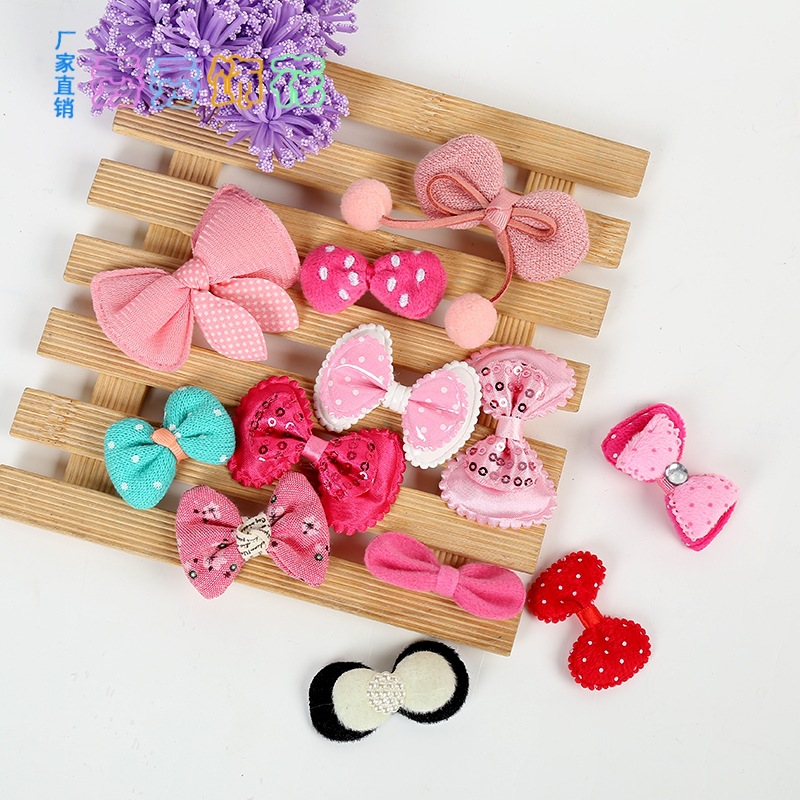 Creative new multicolor diy bow garment, footwear and hat accessories, fashion band diamond bow mask earmuff accessories Creative new multicolor diy bow garment, footwear and hat accessories, fashion band diamond bow mask earmuff accessories