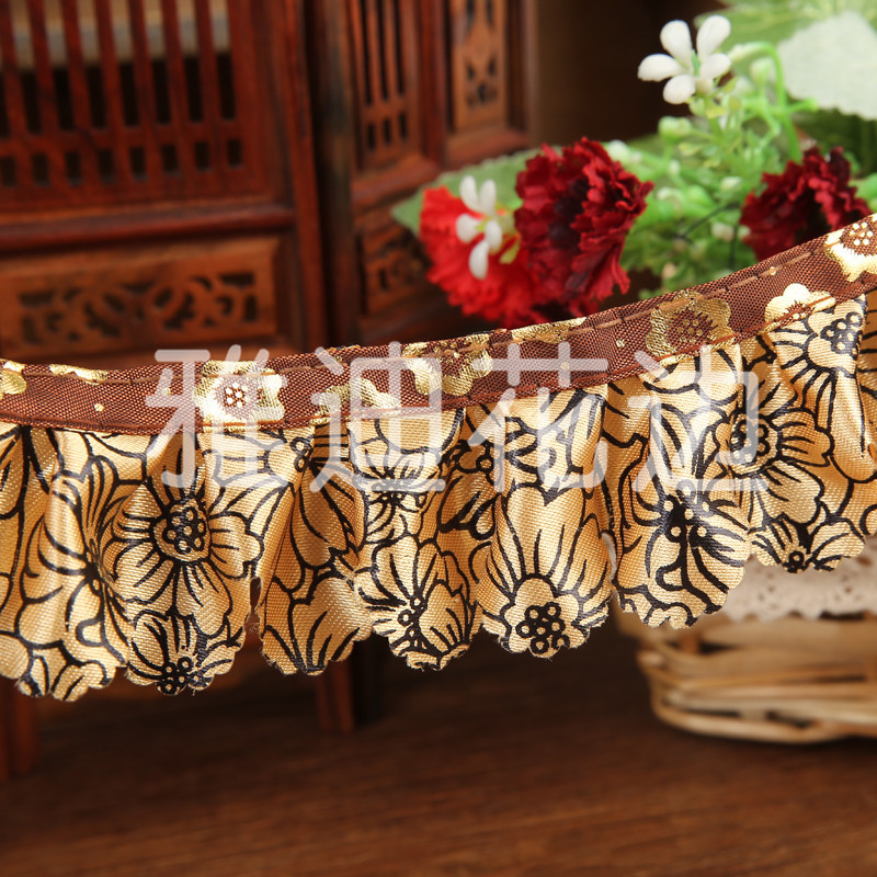 High - quality polyester lace fashion matching diy accessories garment decoration wrinkle lace High - quality polyester lace fashion matching diy accessories garment decoration wrinkle lace