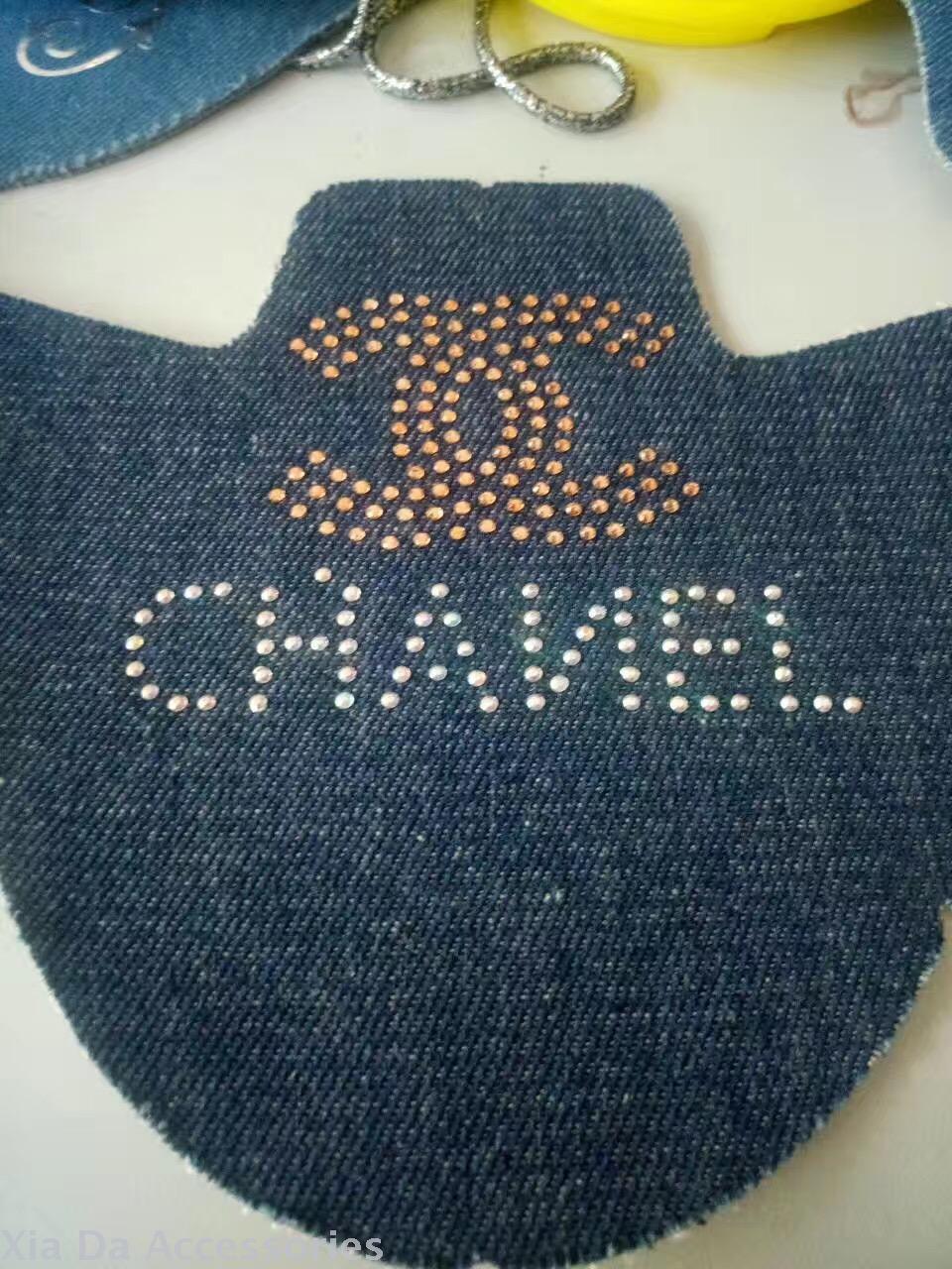 Vamp shoe upper garment accessories shoe accessories special shoe material shoe cloth shoes decoration.