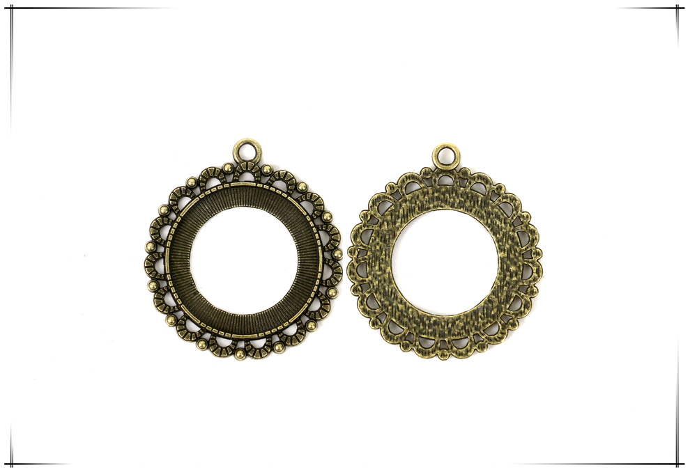 DIY Creative Garment Accessories Accessories Punk Alloy Brooch Base Support Base Badge Retro Pin Lolita Decoration