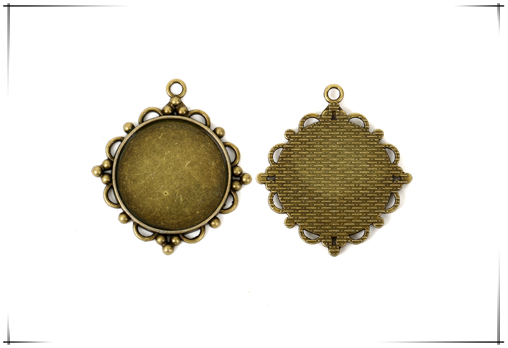 DIY Creative Garment Accessories Accessories Punk Alloy Brooch Base Support Base Badge Retro Pin Lolita Decoration