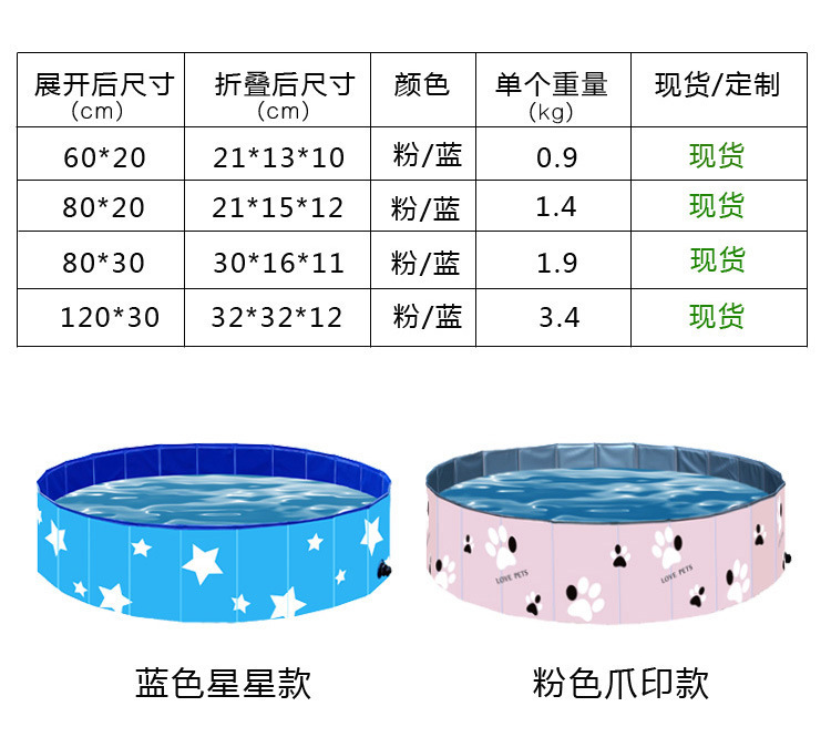 Pet Pool PVC Folding Tub Dog Bathtub Pet Supplies Dogs and Cats Bath Pool Swimming Pool Manufacturer Pet Pool PVC Folding Tub Dog Bathtub Pet Supplies Dogs and Cats Bath Pool Swimming Pool Manufacturer