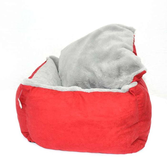Pet red superior feel high elastic comfortable pet nest mat. Pet red superior feel high elastic comfortable pet nest mat.