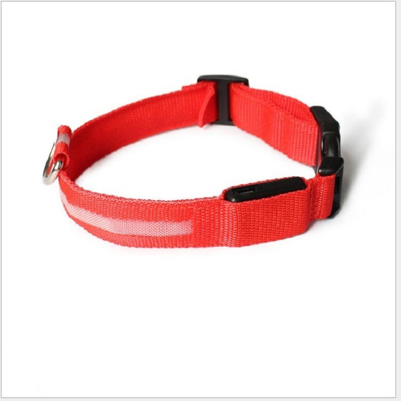 USB Shiny Dog Collar Luminous Charging Dog Traction Rope Luminous Pet Rope Pet Products Led Dog Harness Wholesale