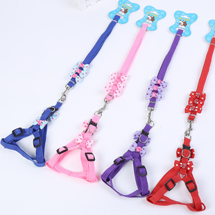 Love is still pet wholesale spot pet rope grid patch cloth with chest and back dog leash manufacturers direct sales Love is still pet wholesale spot pet rope grid patch cloth with chest and back dog leash manufacturers direct sales