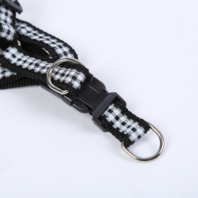Love is still pet wholesale spot pet rope grid patch cloth with chest and back dog leash manufacturers direct sales Love is still pet wholesale spot pet rope grid patch cloth with chest and back dog leash manufacturers direct sales