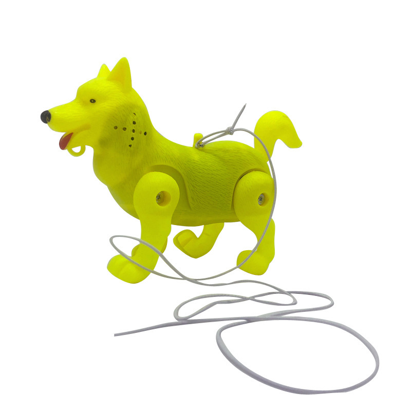 Luminous Music Electric Dog Pet Leash Dog Children&#039;s Night Market Stall Toy New Electric Rope Pig