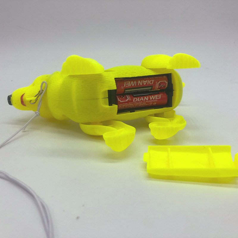 Luminous Music Electric Dog Pet Leash Dog Children's Night Market Stall Toy New Electric Rope Pig