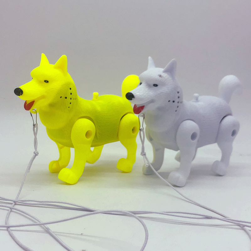 Luminous Music Electric Dog Pet Leash Dog Children's Night Market Stall Toy New Electric Rope Pig