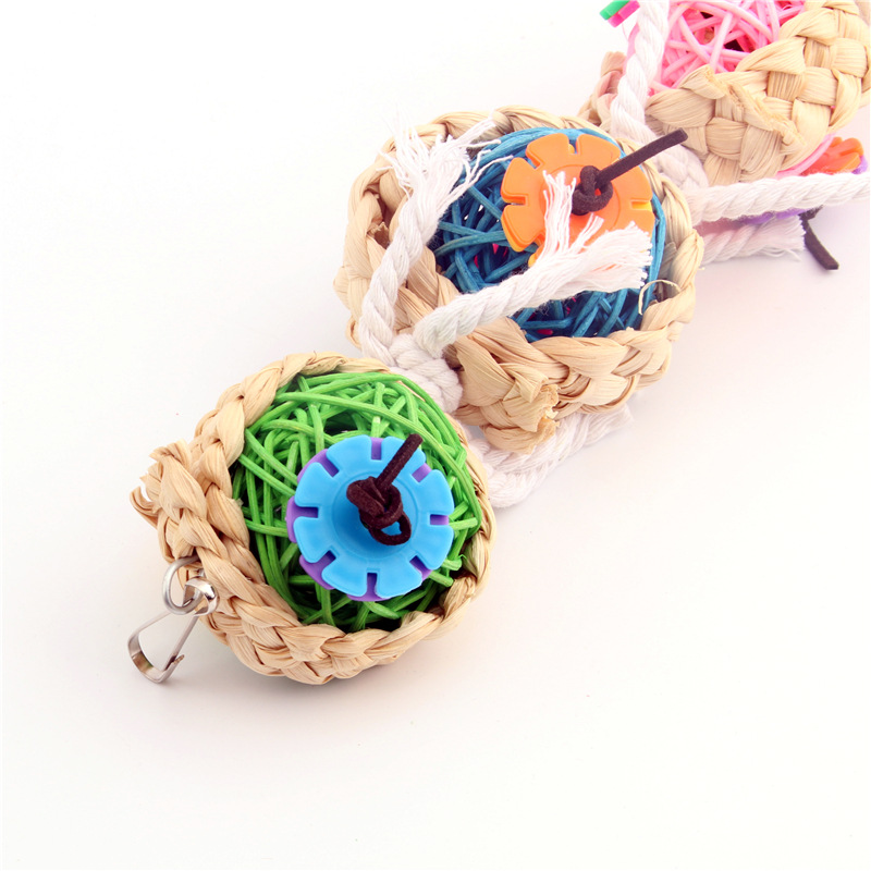 Parrot Supplies Pet Bird Toy Bite Toy Vine Bal Twist String Parrot Supplies Pet Bird Toy Bite Toy Vine Bal Twist String