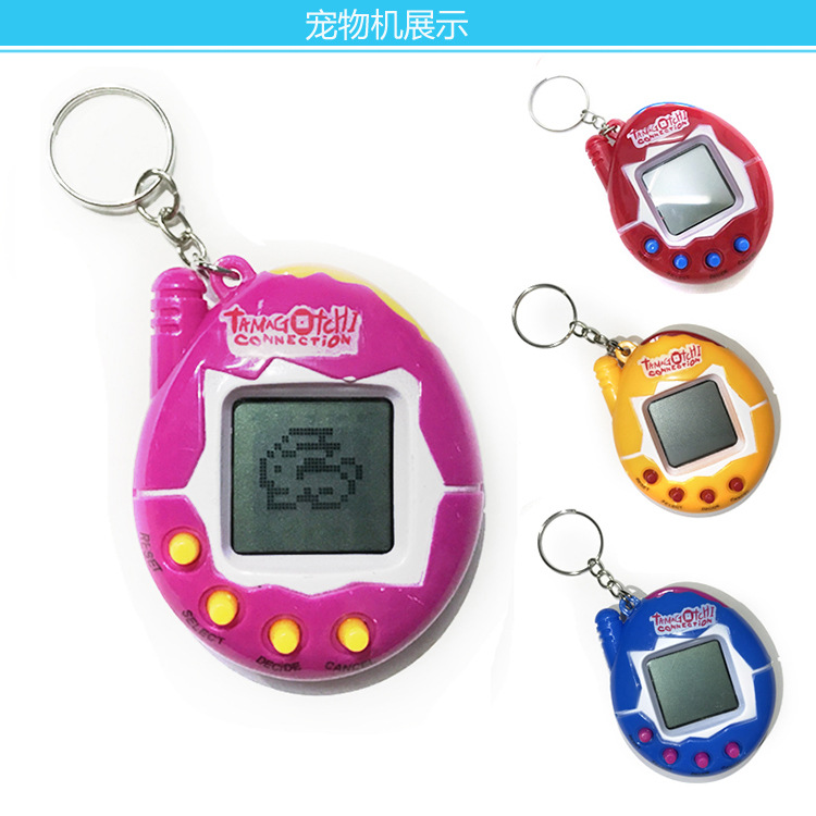 Electronic Pet Machine Crack Egg Pack Electronic Development Game Machine Tumbler Egg Toy Foreign Trade Amazon Cross-Border