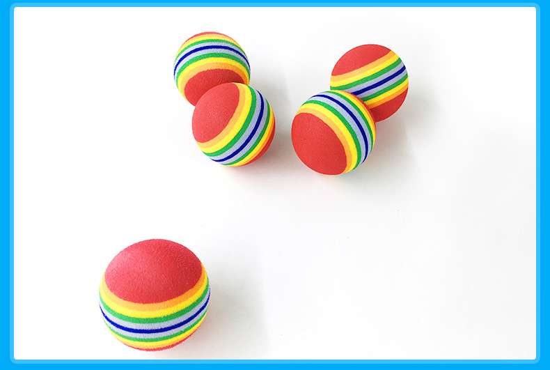 Manufacturers wholesale children's toy Eva bullet ball pet sponge elastic ball