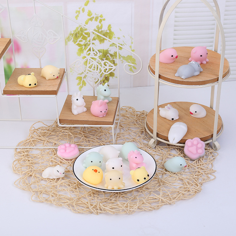 Novelty Hot Sale Creative Toys Small Animal Cute Pet Seal Jun Small Tuanzi Vent Decompression Squeezing Toy