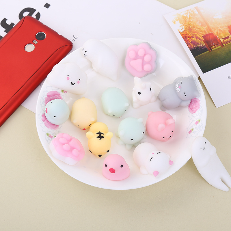 Novelty Hot Sale Creative Toys Small Animal Cute Pet Seal Jun Small Tuanzi Vent Decompression Squeezing Toy
