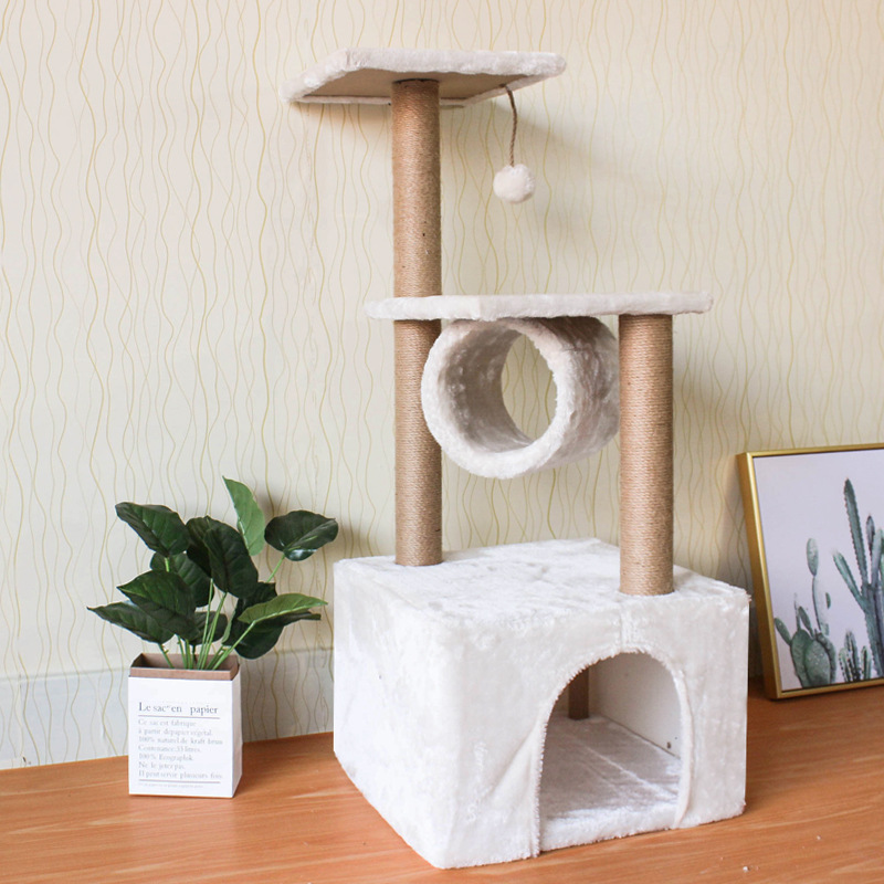 Cat Tree Cat Villa Big House Cat Nest Cat Tree Cat Climbing Frame Integrated Cat Toy Pet Toys Whole Support Customized