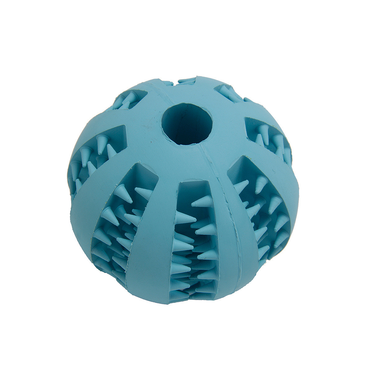 Pet Funny Toy Watermelon Tooth Ball Bite-Resistant Tooth Cleaning Teether Ball Pet Rubber Ball Dog Toy Food Leakage